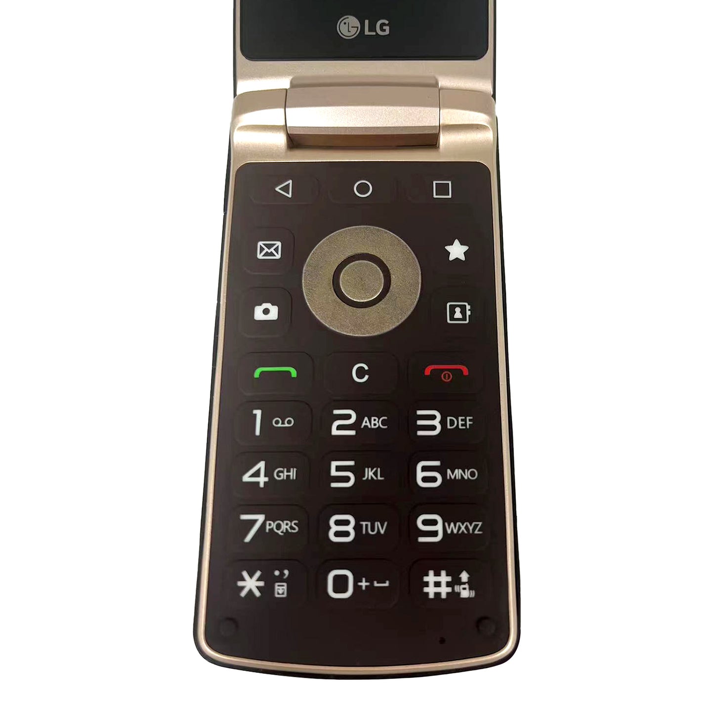 LG Wine Smart H410 Black — Unlocked 4G Android Flip Phone — Refurbished