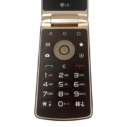 LG Wine Smart H410 Black — Unlocked 4G Android Flip Phone — Refurbished