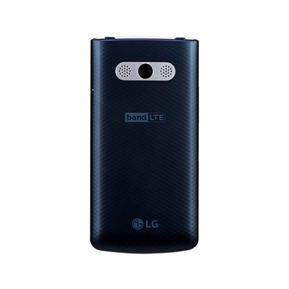 LG Smart Folder X100S Blue — Unlocked 4G Android Flip Phone — Refurbished