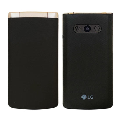 LG Wine Smart H410 Brown — Unlocked 4G Android Flip Phone — Refurbished