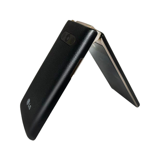LG Wine Smart H410 Black — Unlocked 4G Android Flip Phone — Refurbished